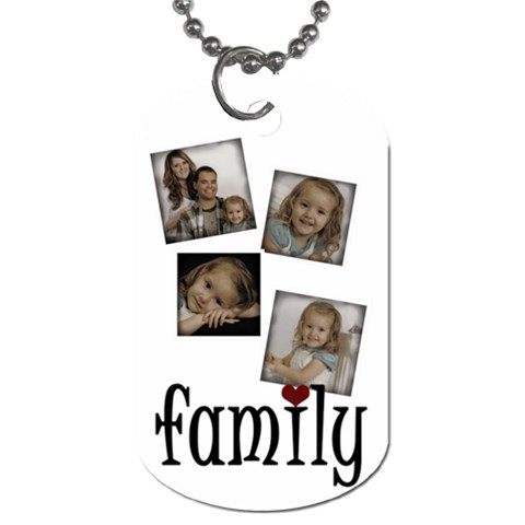 4 Photo Family Tag By Amanda Bunn Front