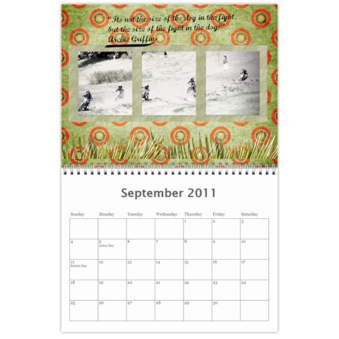 Paul Calendar By Lia Simcox Sep 2011