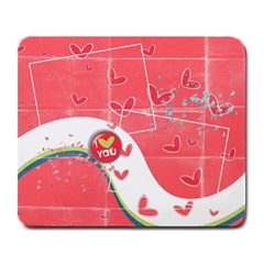 I love you mousepad - Large Mousepad