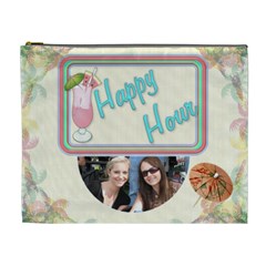 Happy Hour XL Cosmetic Bag (7 styles) - Cosmetic Bag (XL)
