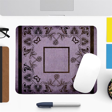 Classic Lavendar  Mousemat By Catvinnat Front