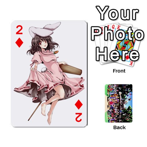 Touhou Playing Cards By Keifer Front - Diamond2