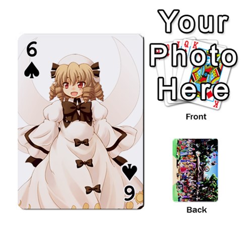 Touhou Playing Cards By Keifer Front - Spade6