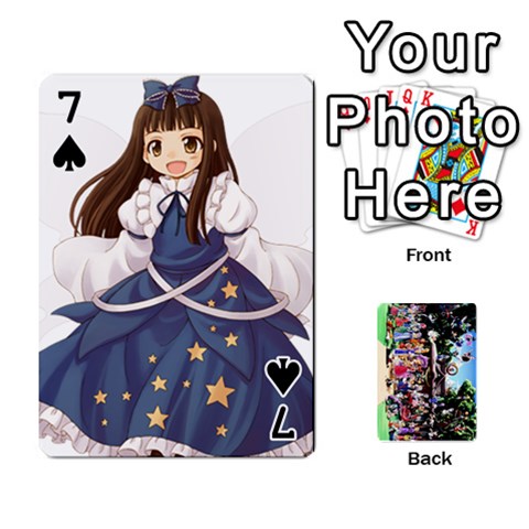 Touhou Playing Cards By Keifer Front - Spade7