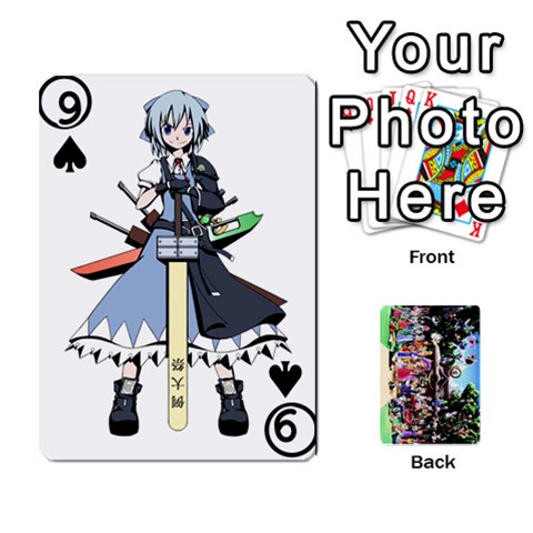Touhou Playing Cards By Keifer Front - Spade9