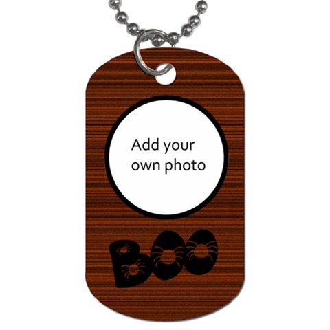 Halloween Dog Tags Front