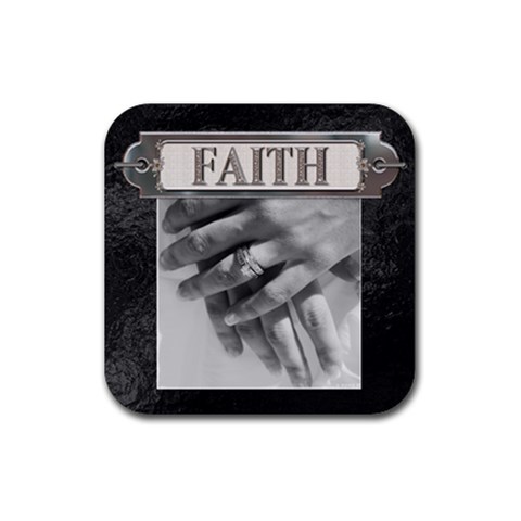 Faith Coaster By Lil Front