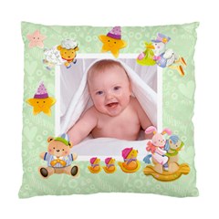 Blankie Bunny Pistachio  Baby Double sided cushion (5 styles) - Standard Cushion Case (Two Sides)