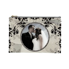 Wedding Memories Large Cosmetic Bag (7 styles) - Cosmetic Bag (Large)