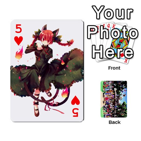 Touhou Cards(updated) By Keifer Front - Heart5