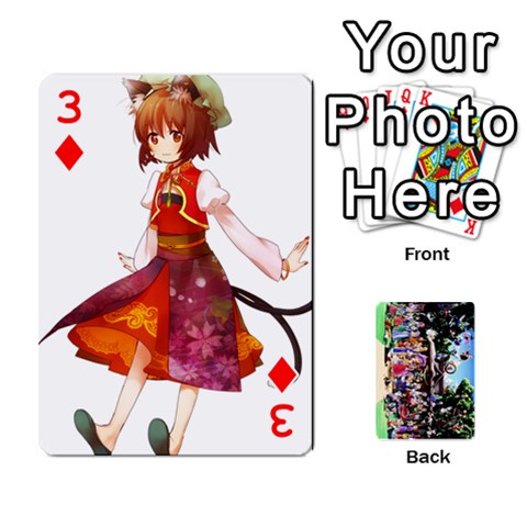 Touhou Cards(updated) By Keifer Front - Diamond3