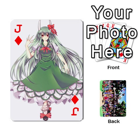 Jack Touhou Cards(updated) By Keifer Front - DiamondJ