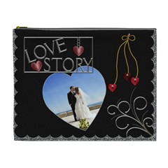 Love Story XL Cosmetic Bag (7 styles) - Cosmetic Bag (XL)