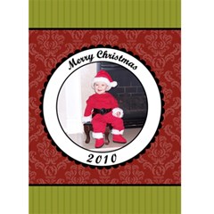 Merry Christmas 2010 5x7 Greeting Card - Greeting Card 5  x 7 