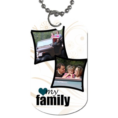 2 Photo My Family Tag By Amanda Bunn Front