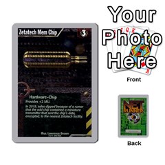 NetRunner BS Runner 01 - Playing Cards 54 Designs (Rectangle)