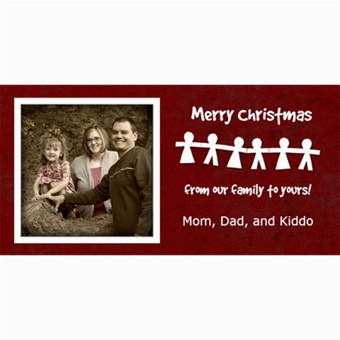 Merry Christmas Card By Amanda Bunn 8 x4  Photo Card - 2