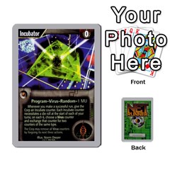NetRunner BS Runner 03 - Playing Cards 54 Designs (Rectangle)