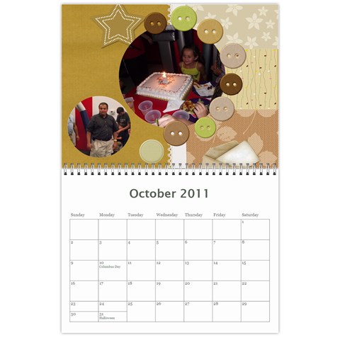 Rimma Calendar By Irina Oct 2011