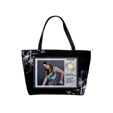 Cancer Zodiac Shoulder Bag By Lil Front