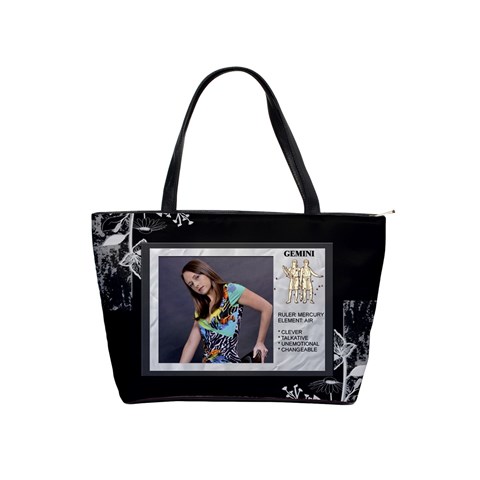 Gemini Zodiac Shoulder Bag By Lil Front