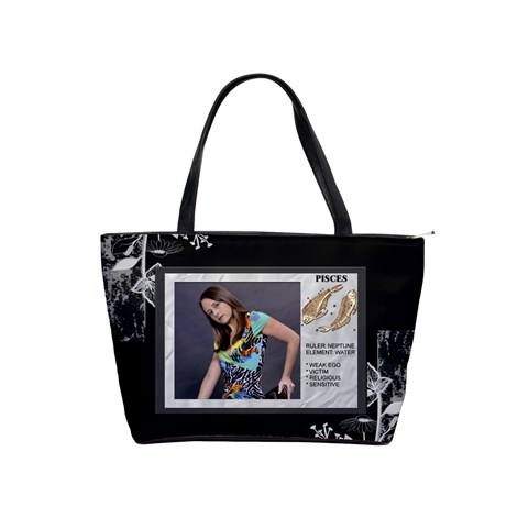 Pisces Zodiac Shoulder Bag By Lil Front