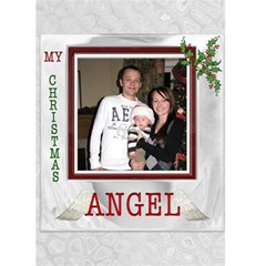 My Christmas Angel Card - Greeting Card 5  x 7 
