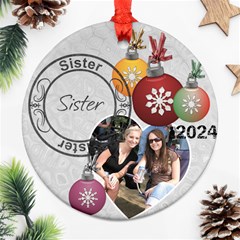 Sister Christmas Ornament