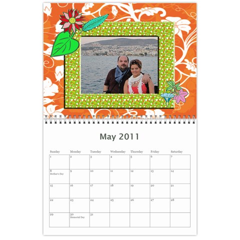 Calendario 2011 By Lydia May 2011