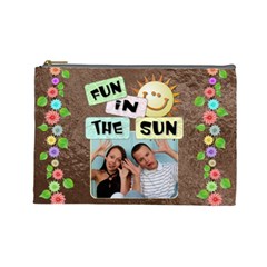 Fun in the Sun Large Cosmetic Bag (7 styles) - Cosmetic Bag (Large)
