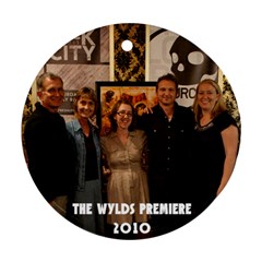 wylds premiere - Ornament (Round)