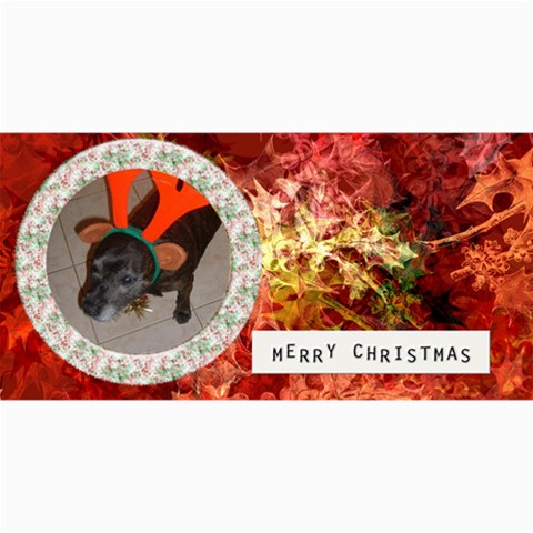 Xmas Photocard 1 By Joan T 8 x4  Photo Card - 10