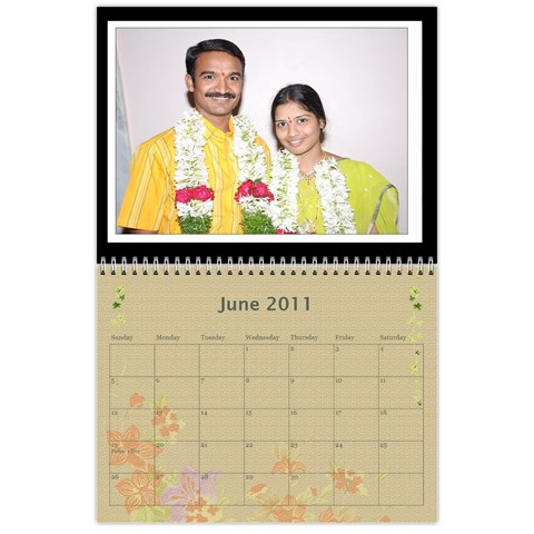 Konda Calendar By Sarithagampa Jun 2011