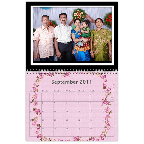 Konda Calendar By Sarithagampa Sep 2011