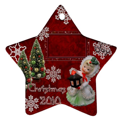 Lantern Girl 2010 Ornament 89 By Ellan Front