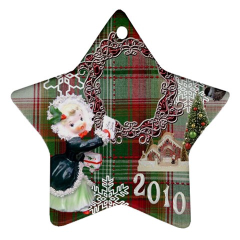 Thank You Mail 2010 Ornament  125 By Ellan Front