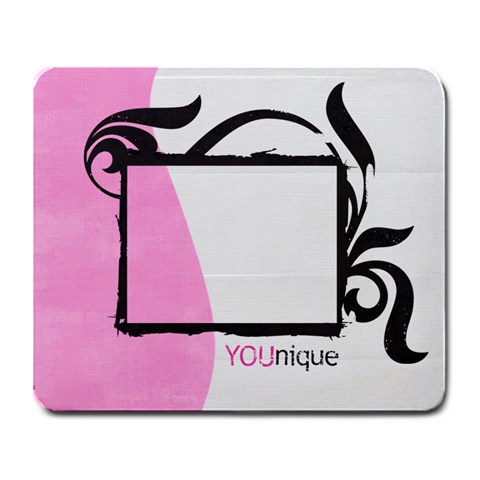 Pinkalicious Punk Mousepad By One Of A Kind Design Studio Front