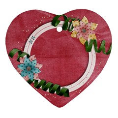 Flowers ornament - Ornament (Heart)