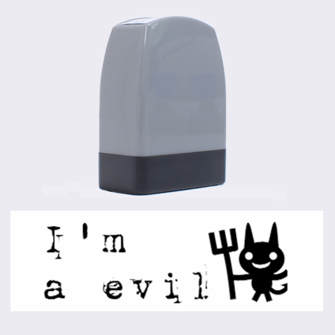 I m A Evil 1.4 x0.5  Stamp