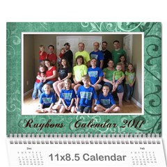 rayhons calendar 2011 - Wall Calendar 11  x 8.5  (12-Months)