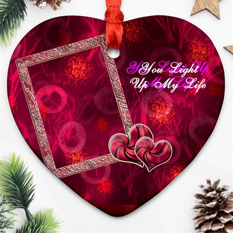 You Light Up My Life3 Ornament By Ellan Front