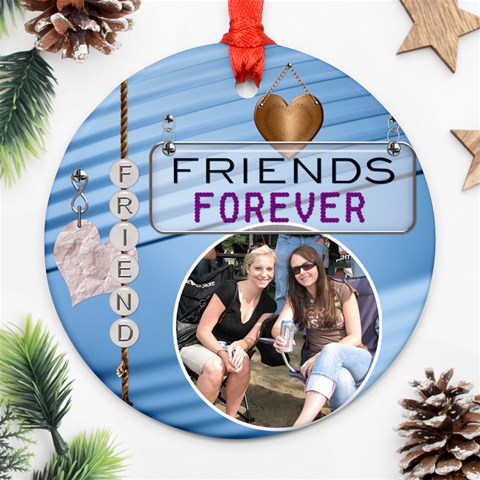 Forever Friends Ornament By Lil Front