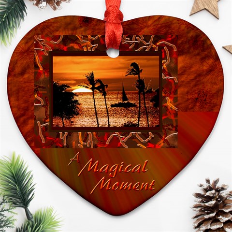 Magical Moment Love Ornament By Ellan Front