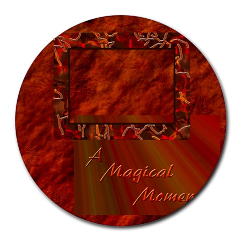 A Magical Moment 17 Round Mousepad By Ellan Front