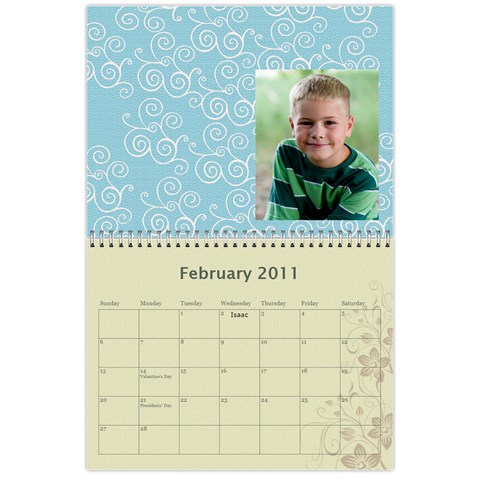 2011 Calendar By Laurie Feb 2011