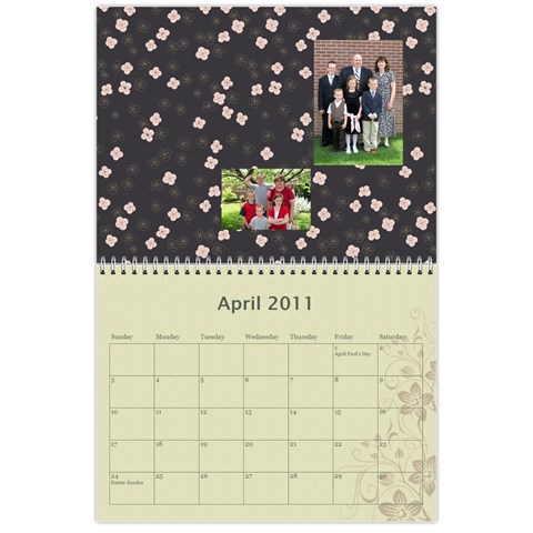 2011 Calendar By Laurie Apr 2011