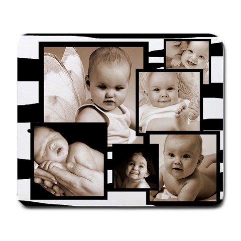 Fantasia Zebra Multi Frame Mousemat By Catvinnat Front