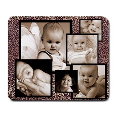 Fantasia leopard print Multi frame mousemat - Large Mousepad