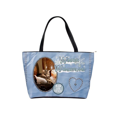 Winter Wonderland Shoulder Handbag By Lil Front