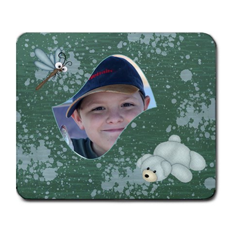 Little Boys Mouse Mat By Joan T 9.25 x7.75  Mousepad - 1